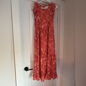 Universal Thread Red Floral Dress